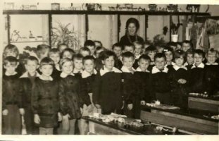 Rok 1966, kl.Ib, wychowawczyni p.Henryka Gołuńska