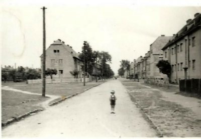 Rok 1960 ulica Wandy Wasilewskiej - jeszcze bez szkoły nr 5