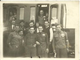 1937,czerwiec 29, Pamiątka z podróży ze Świecia do Katowic na zlot