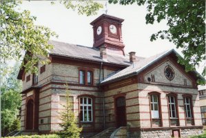 Jeden z budynków na terenie jednostki wojskowej