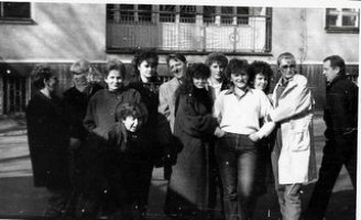 1988, kwiecień.Wyjazd nauczycieli do Wrześni.W kwietniu 1989 koleżeństwo z Wrześni przyjechało do Lęborka