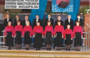 1993 -9-10. Ostrów Wielkopolski ,Ogólnopolski Przegląd  Chórów Nauczycielskich