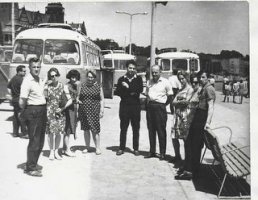 1967, czerwiec. Wycieczka pracowników POM do Poznania i Szczecina