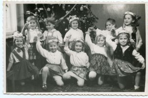 1958 choinka w przedszkolu