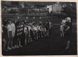6. Rok 1970. Dzień dziecka w Szkole Podstawowej w Maszewie Leborskim.
