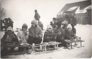 Rok 1977. Kulig myśliwski