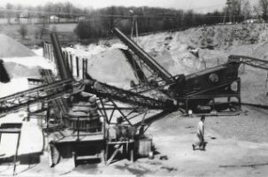 1978 wytwórnia Mas Bitumicznych w Łebieniu