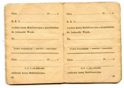 Książeczka wojskowa