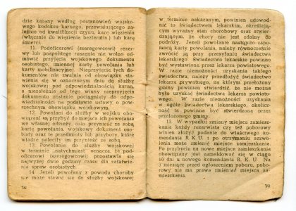 Książeczka wojskowa
