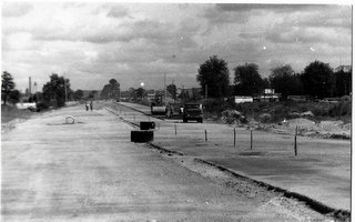 1988,wrzesień.Budowa Obejścia Lęborka w ciągu drogi krajowej nr6